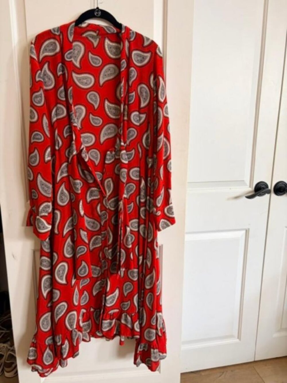 STUNNING Dodo Bar Or Silk Midi Dress, Size 6